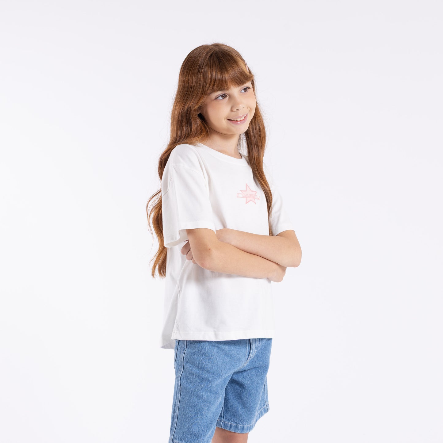 Remera Mc Rusty Heart Relaxed Tee Girls Snow White