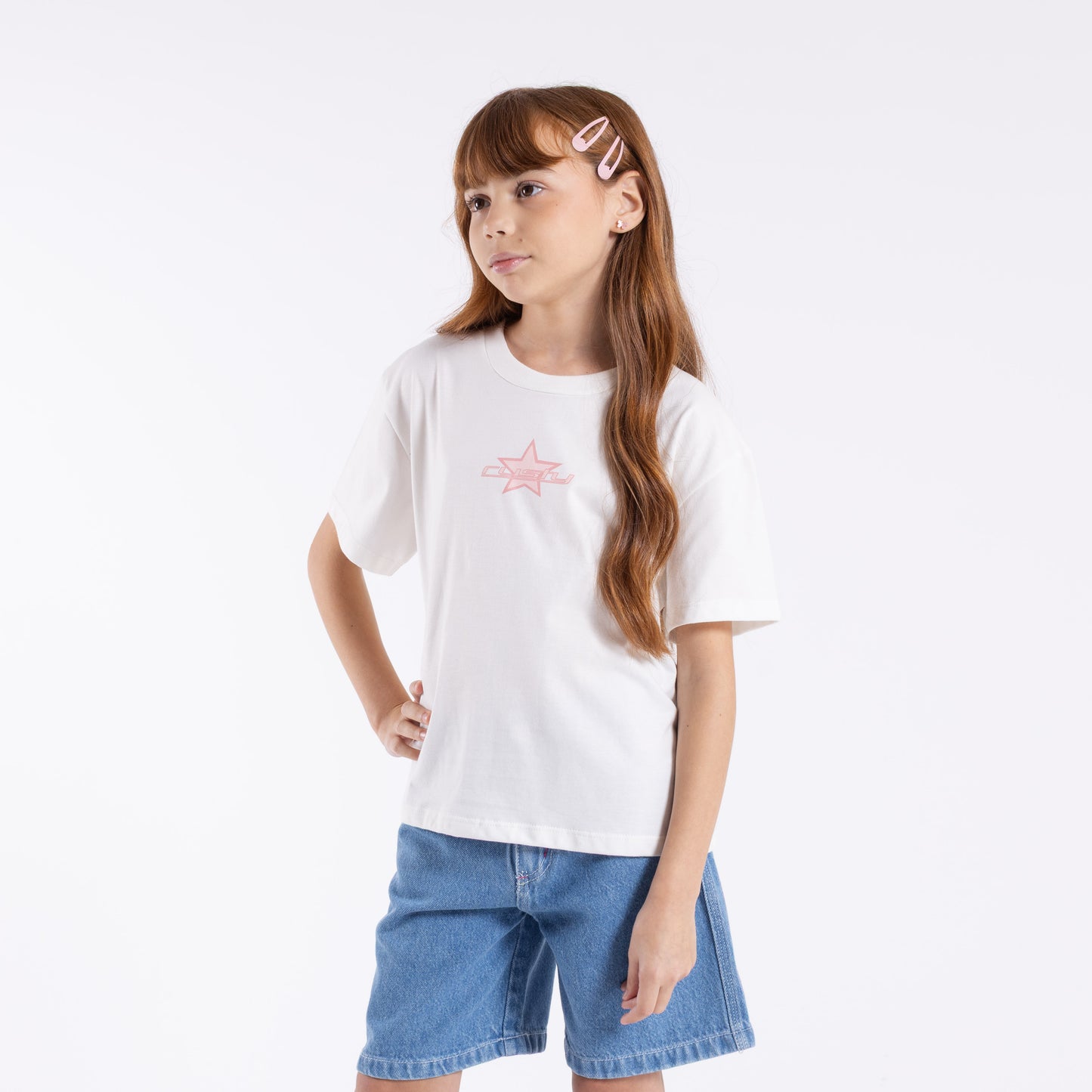 Remera Mc Rusty Heart Relaxed Tee Girls Snow White