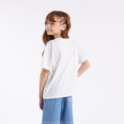 Remera Mc Rusty Heart Relaxed Tee Girls Snow White