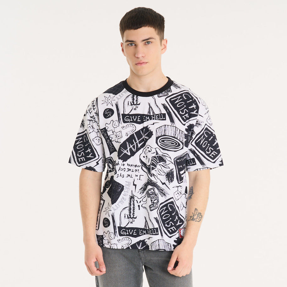 Remera Mc Vulk Hell Tee Fullprint