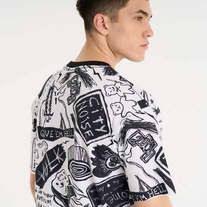 Remera Mc Vulk Hell Tee Fullprint