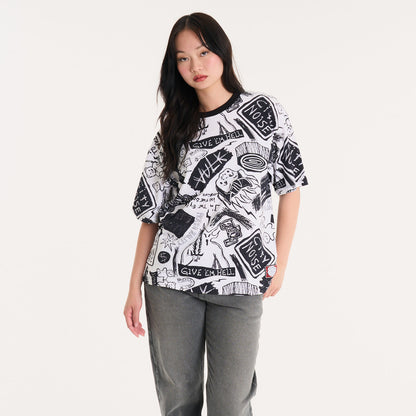 Remera Mc Vulk Hell Tee Fullprint