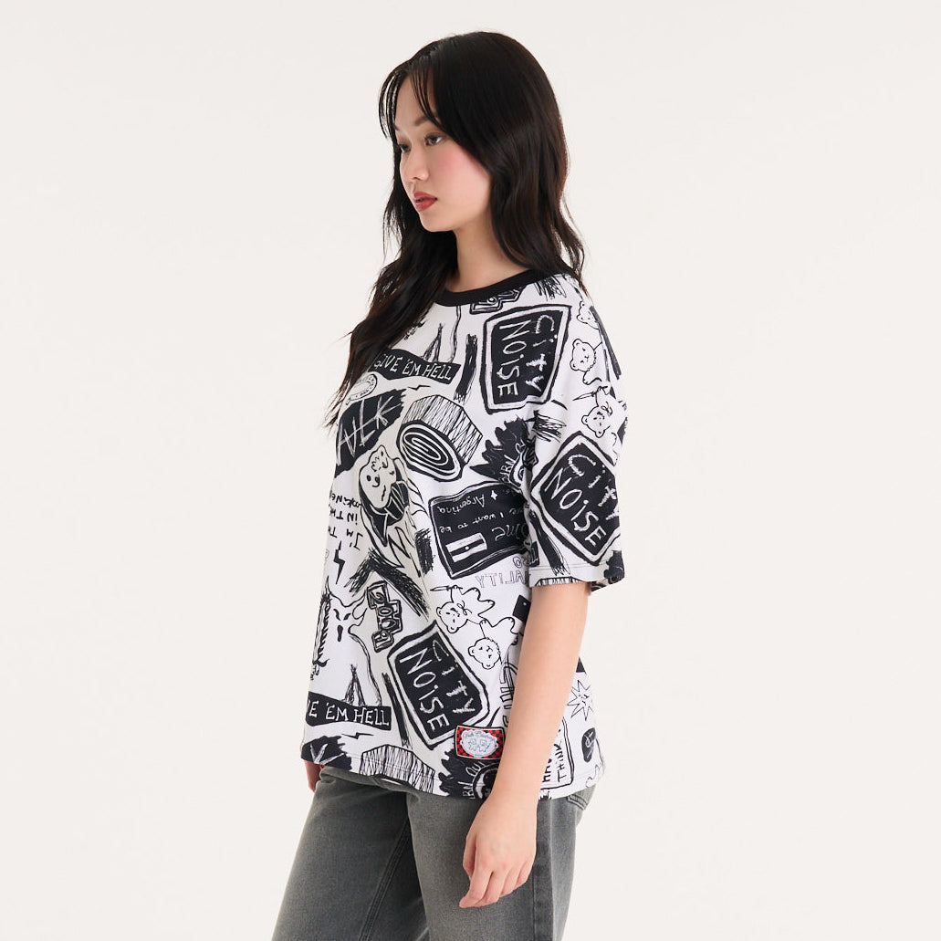 Remera Mc Vulk Hell Tee Fullprint