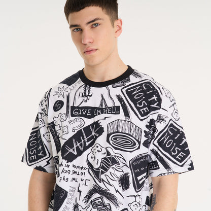 Remera Mc Vulk Hell Tee Fullprint