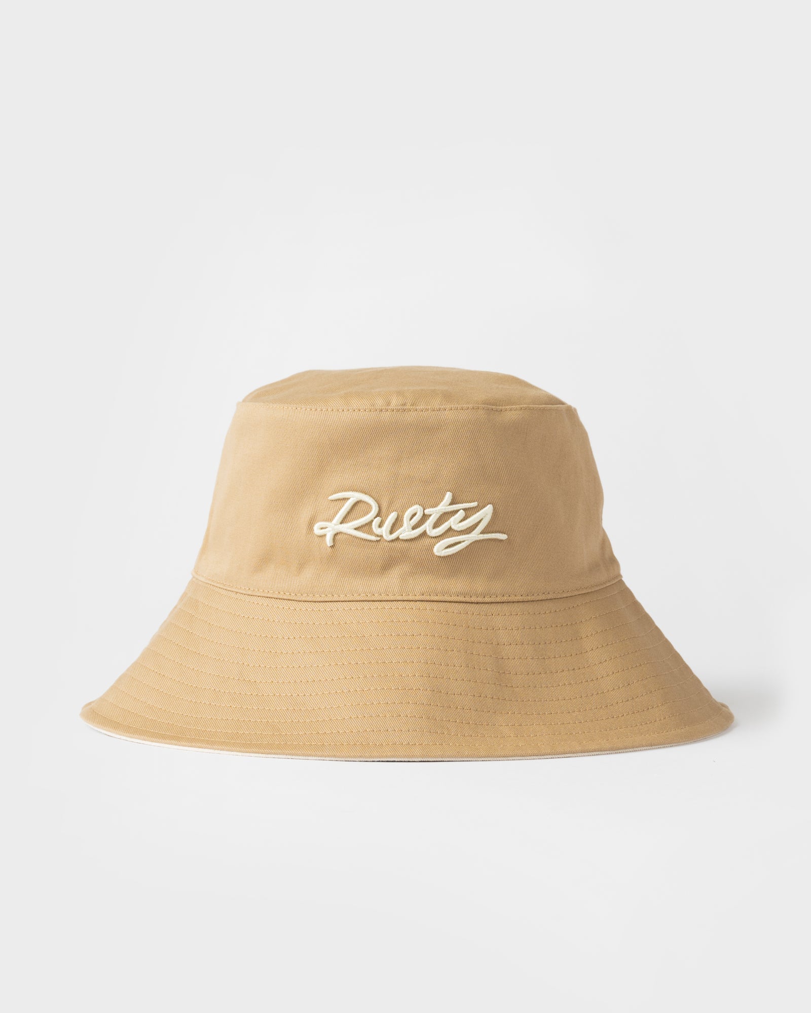 Gorra Rusty Crush Reversible Bucket Hat* Light Khaki