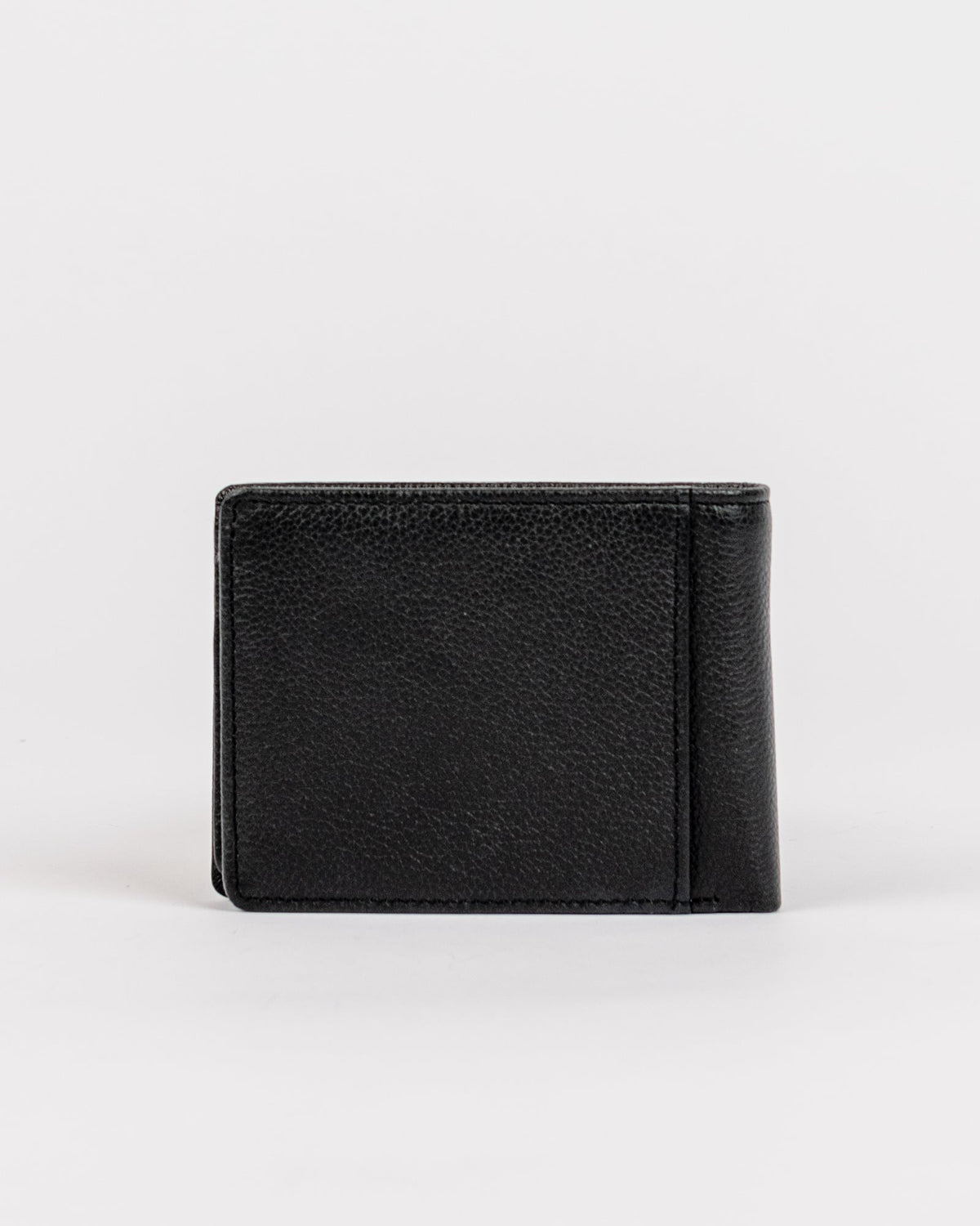 Billetera Rusty High River 2 Leather Negra