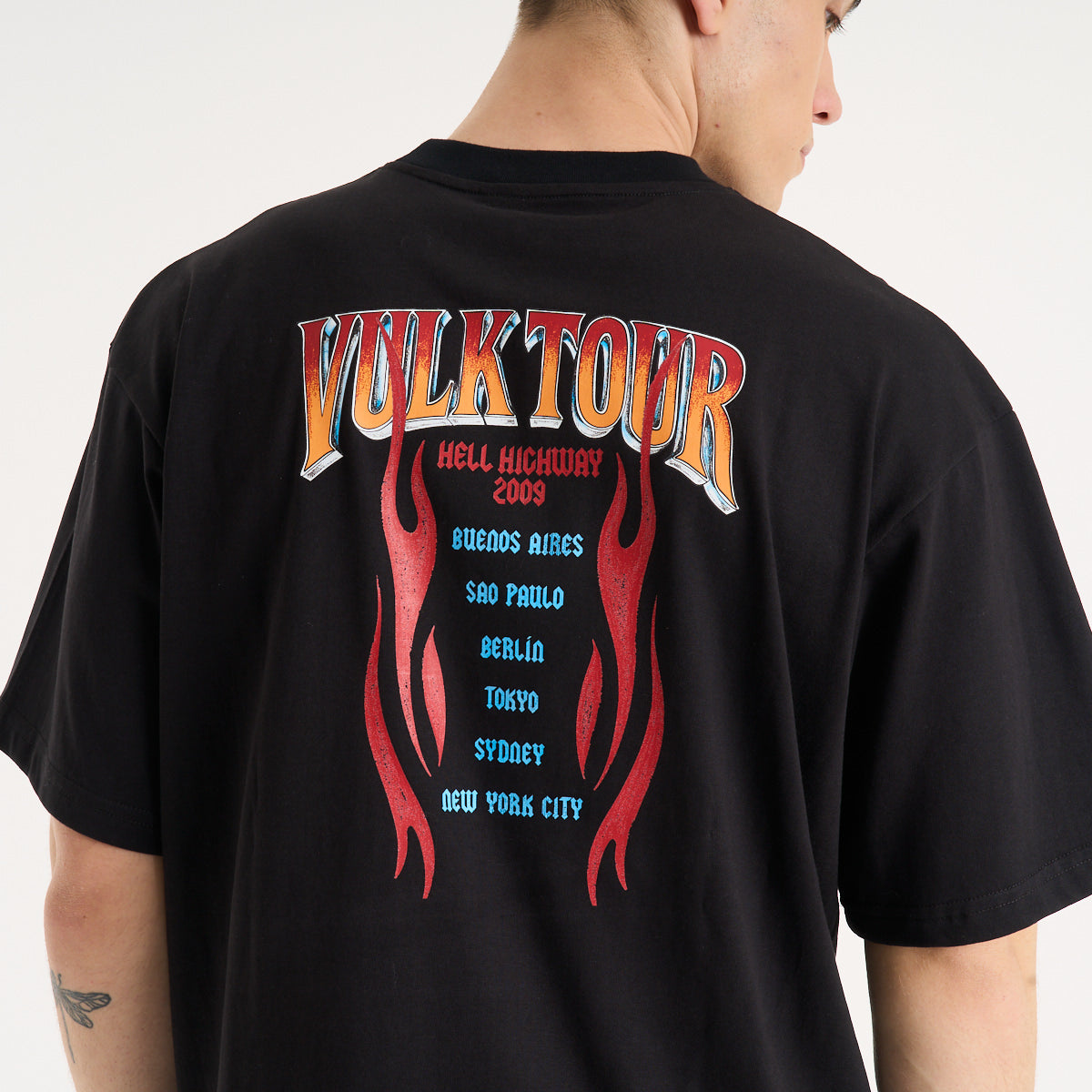 Remera Mc Vulk Highway Tee Black