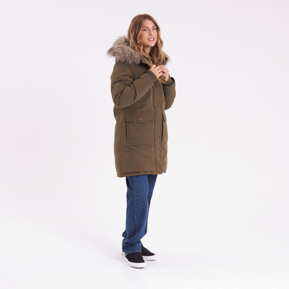 Campera Abrigo Rusty Himalaya Puffer Parka Ld Green