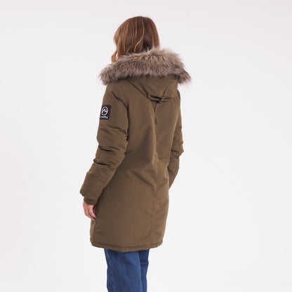 Campera Abrigo Rusty Himalaya Puffer Parka Ld Green