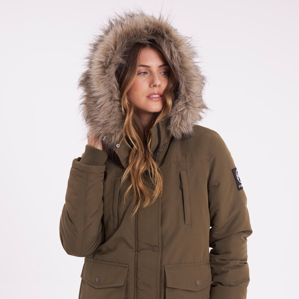 Campera Abrigo Rusty Himalaya Puffer Parka Ld Green