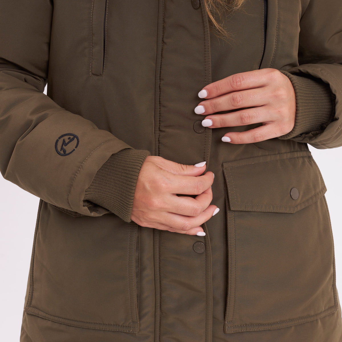 Campera Abrigo Rusty Himalaya Puffer Parka Ld Green