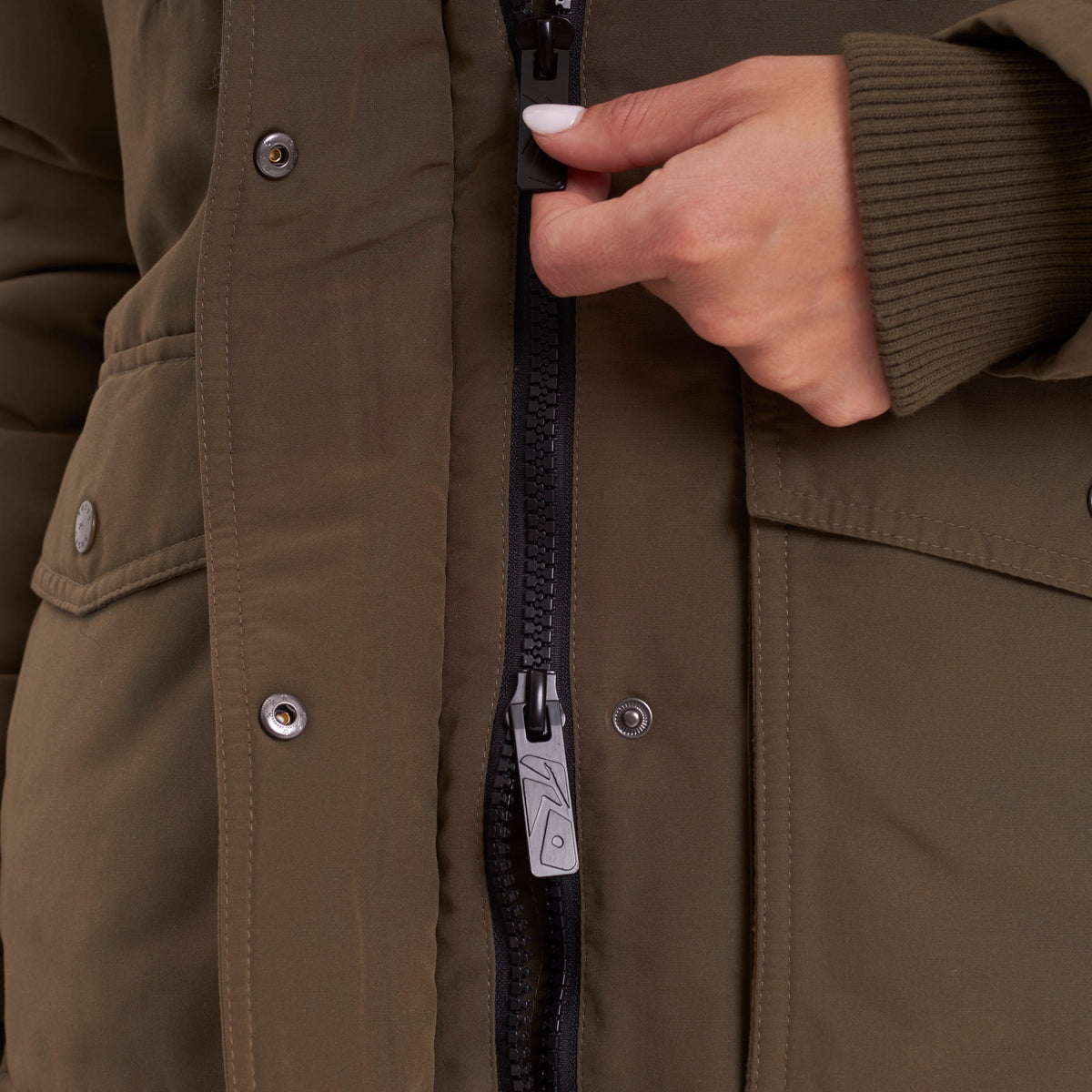 Campera Abrigo Rusty Himalaya Puffer Parka Ld Green