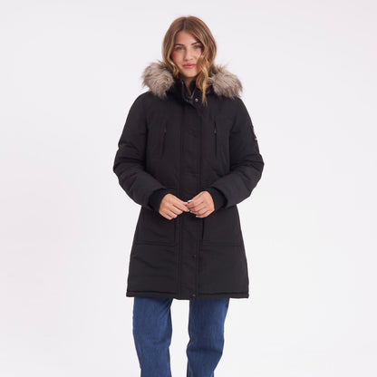 Campera Abrigo Rusty Himalaya Puffer Parka Ld Black