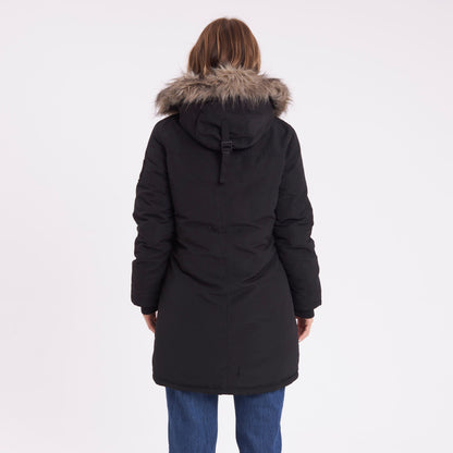 Campera Abrigo Rusty Himalaya Puffer Parka Ld Black