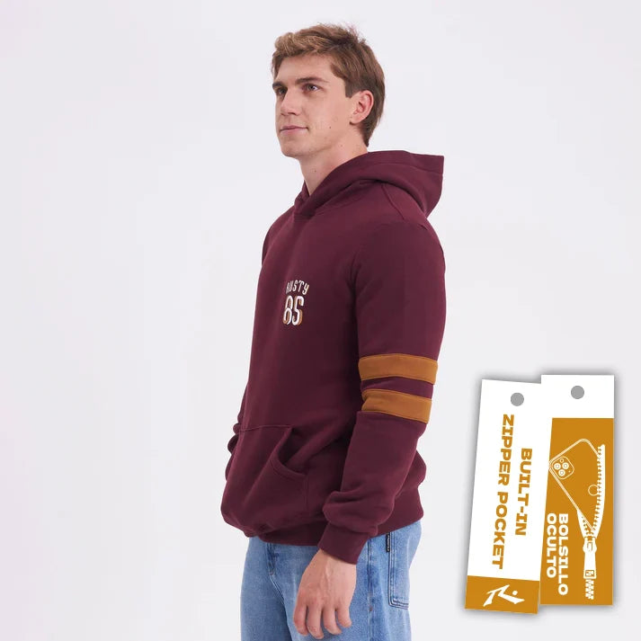 Canguro Rusty Honors Hood Burgundy