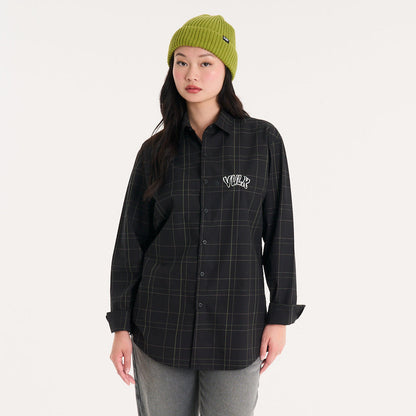Camisa Ml Vulk Ian Shirt Black