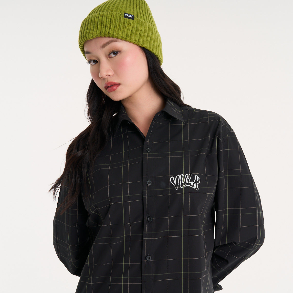 Camisa Ml Vulk Ian Shirt Black