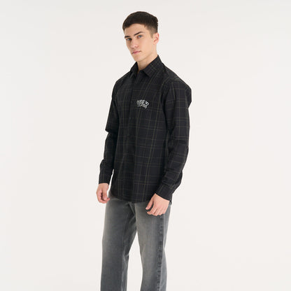 Camisa Ml Vulk Ian Shirt Black