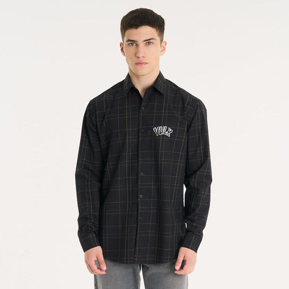 Camisa Ml Vulk Ian Shirt Black