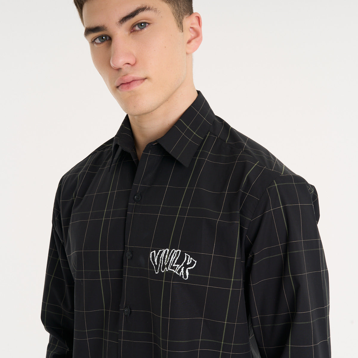 Camisa Ml Vulk Ian Shirt Black