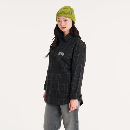 Camisa Ml Vulk Ian Shirt Black