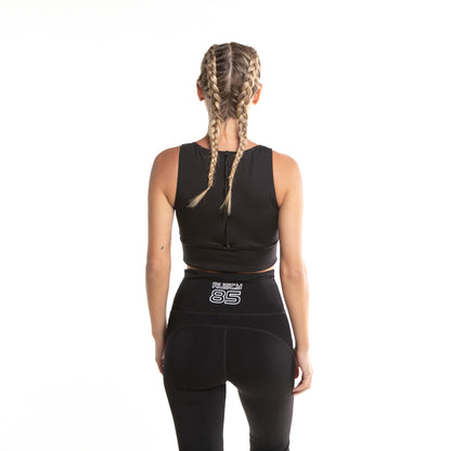 top_deportivo_rusty_relay_zipper_top_ld_black#BK#BLACK