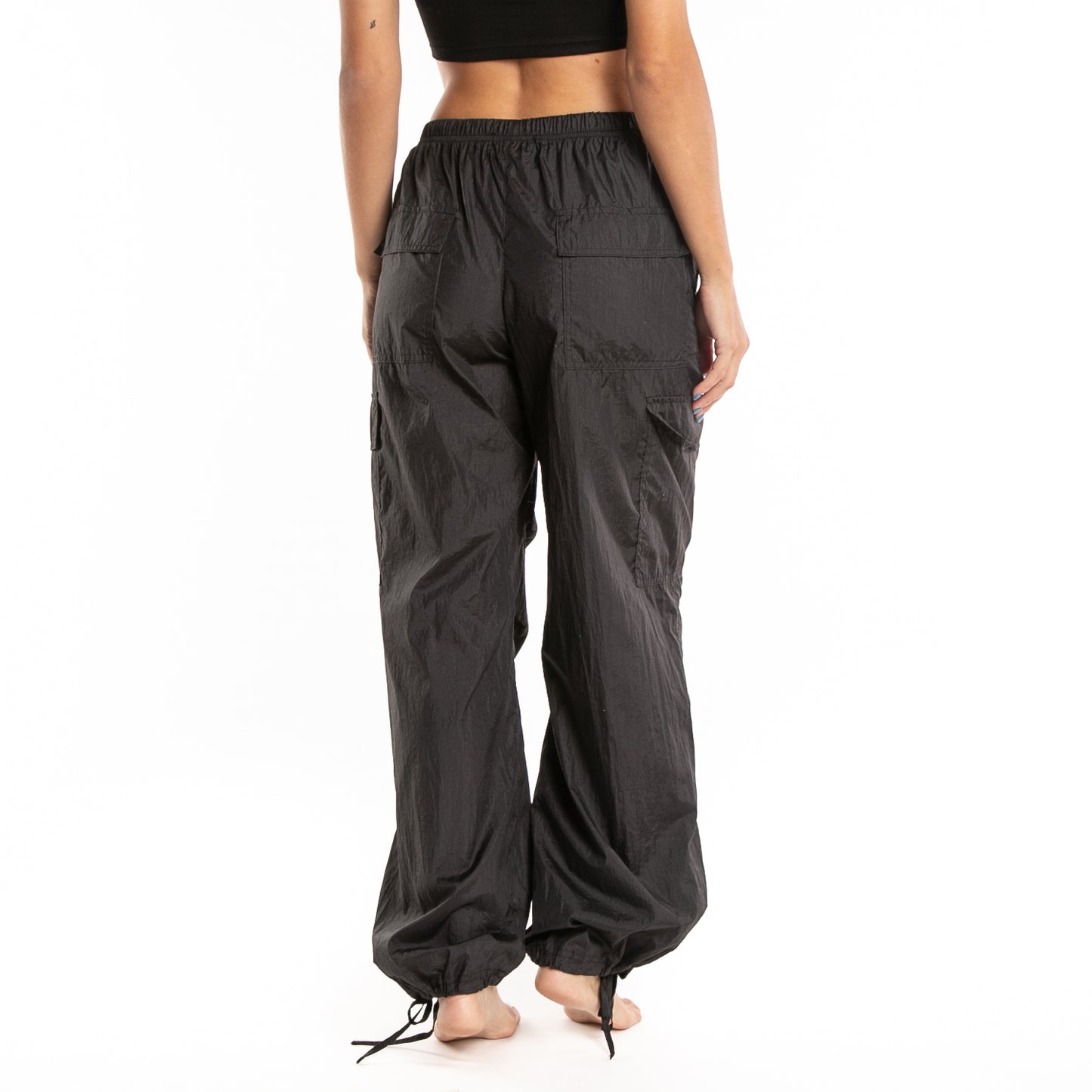 Pantalon Rusty Milly Parachutes Pant Ld Black