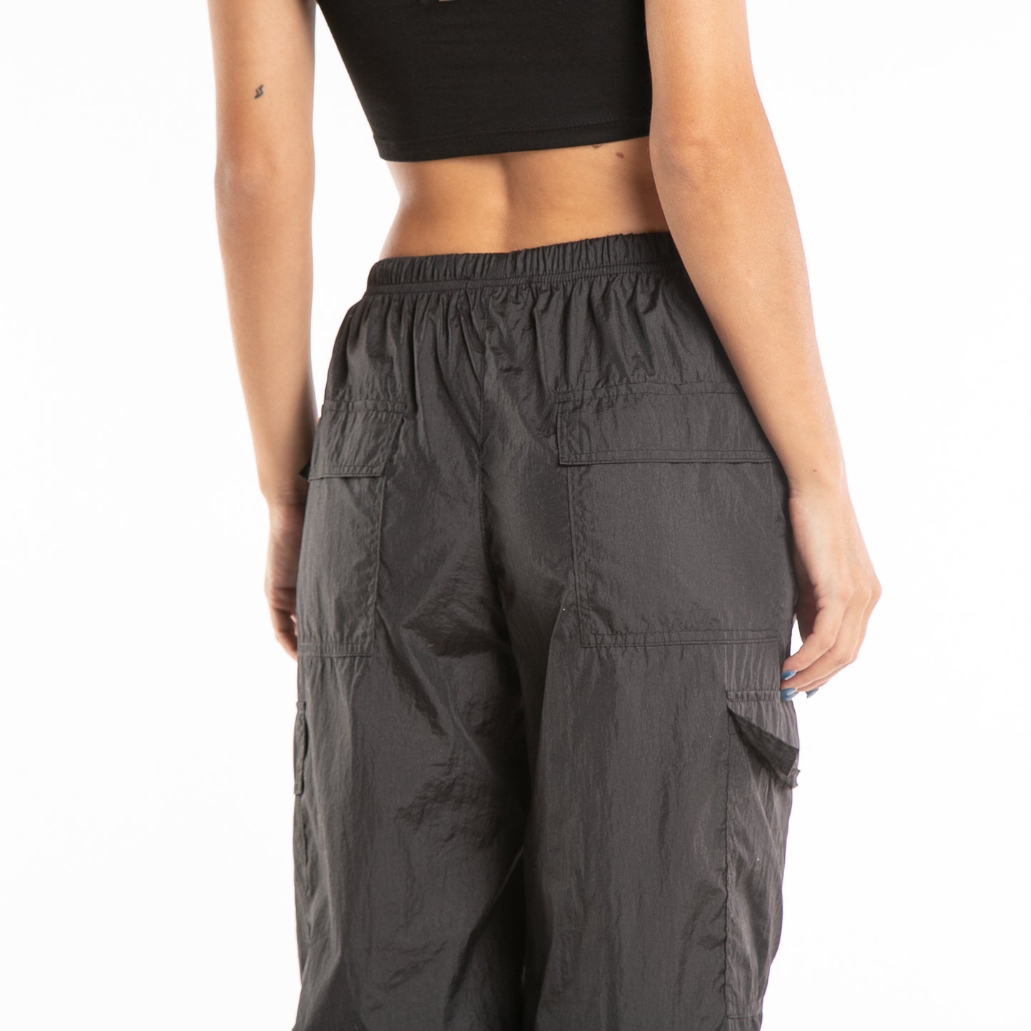 Pantalon Rusty Milly Parachutes Pant Ld Black
