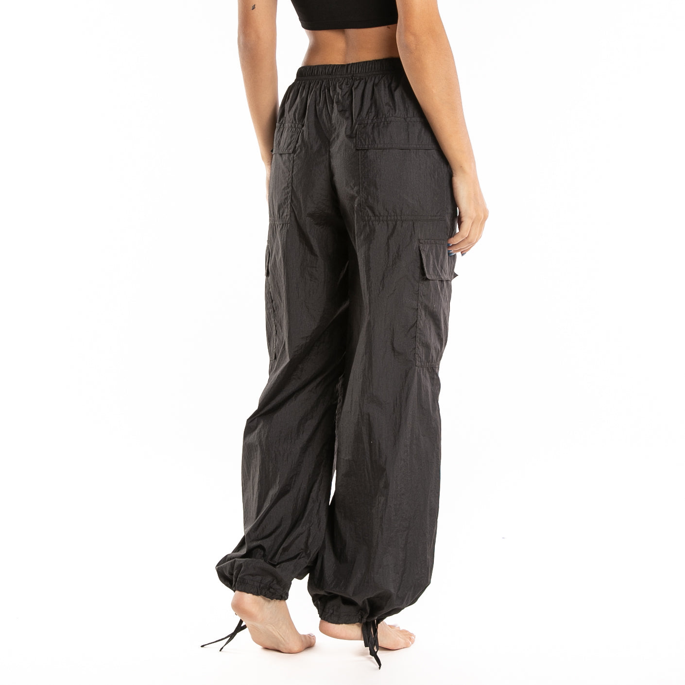 Pantalon Rusty Milly Parachutes Pant Ld Black