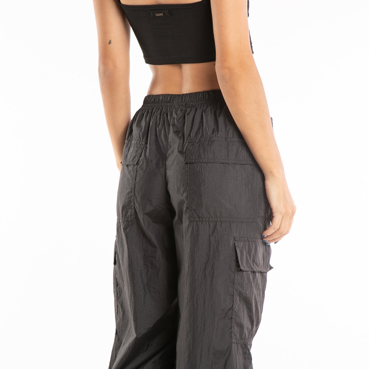 Pantalon Rusty Milly Parachutes Pant Ld Black