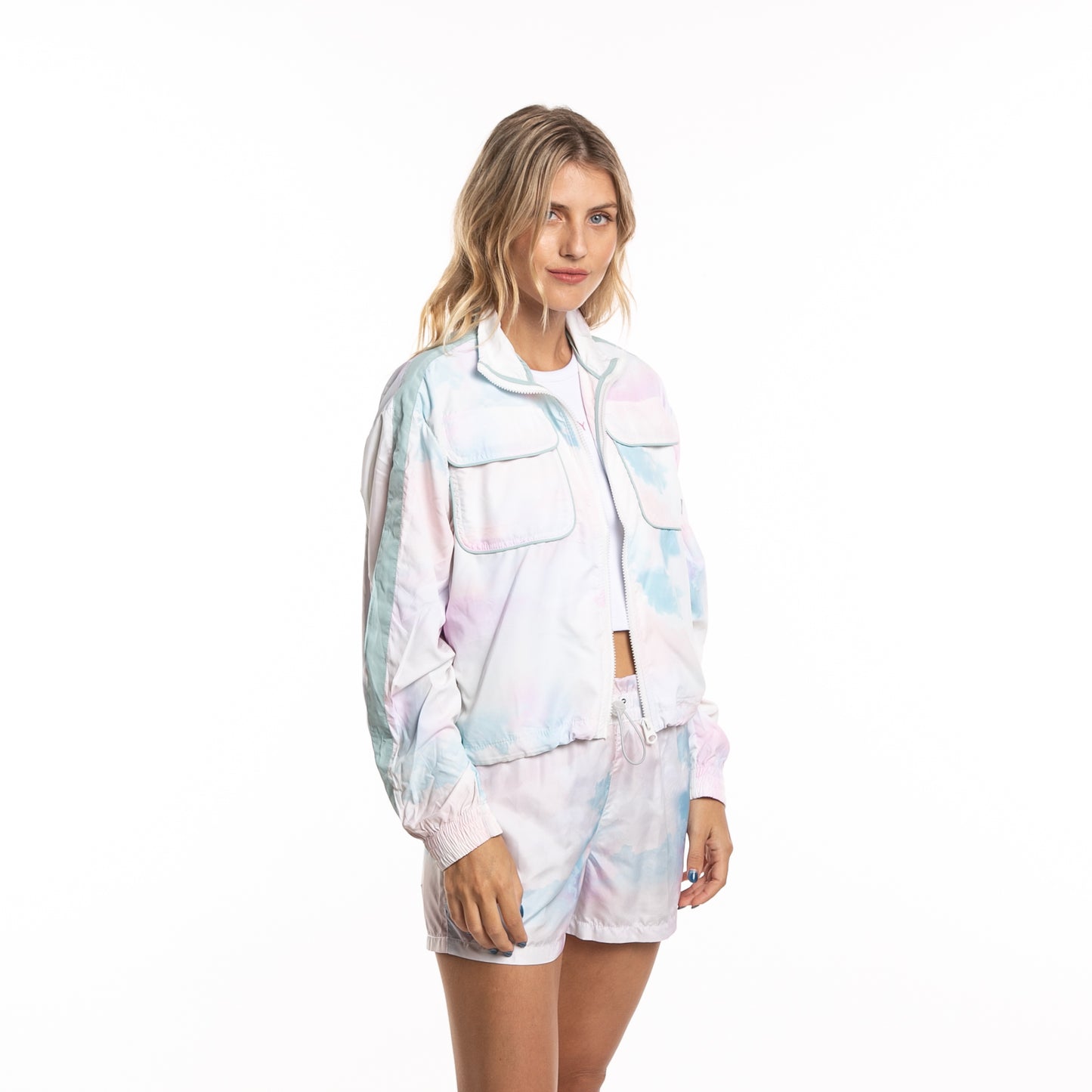 Campera Liviana Rusty Acid Sky Windbreaker