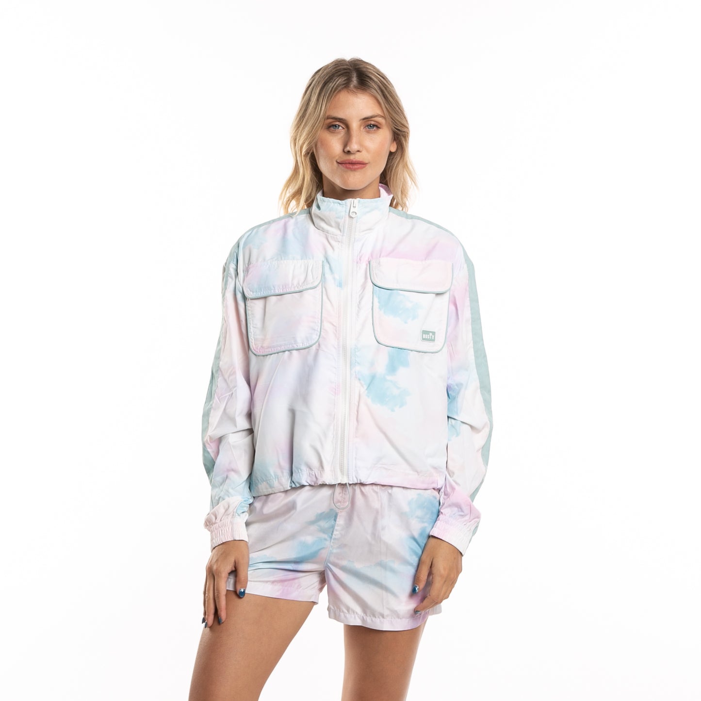 Campera Liviana Rusty Acid Sky Windbreaker