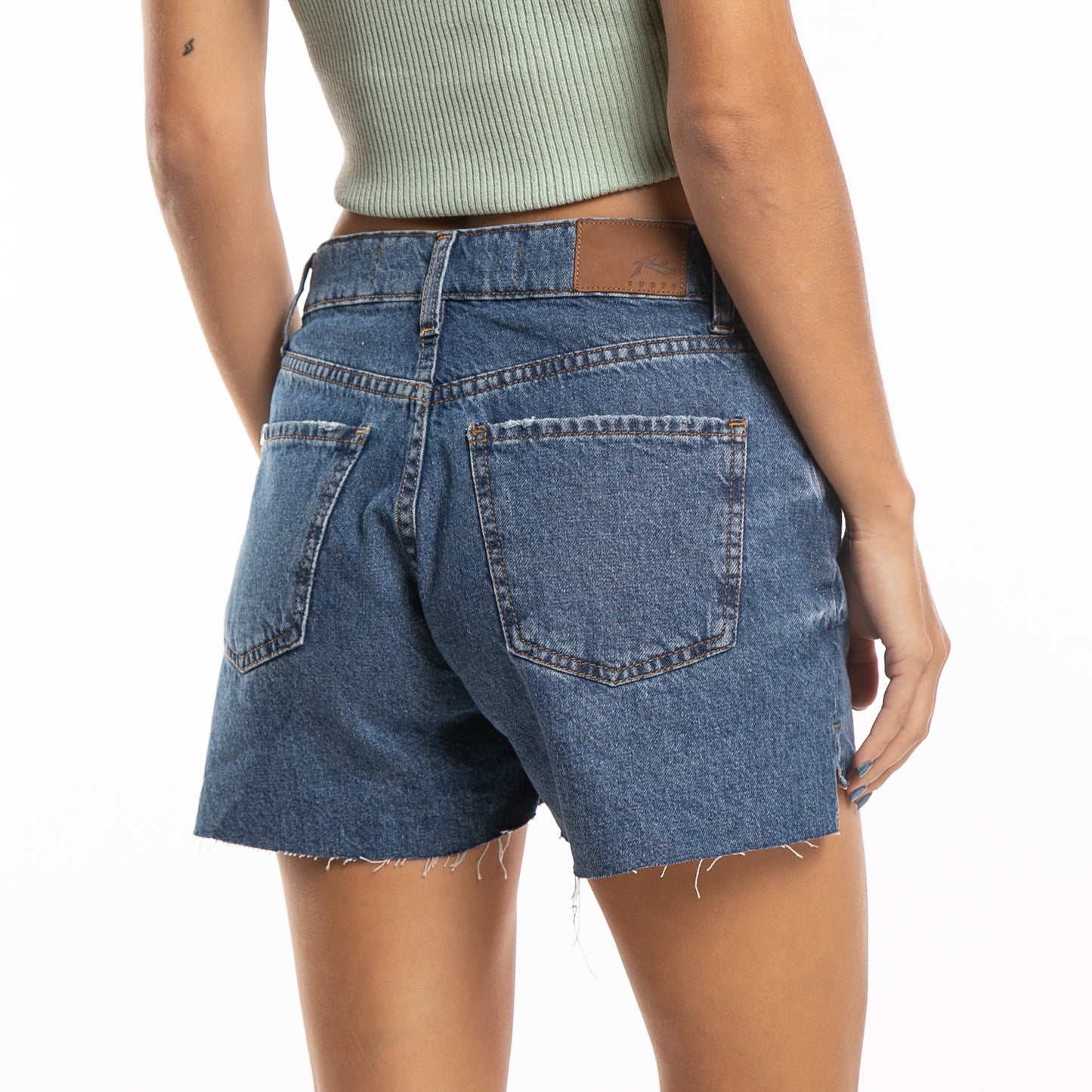 Bermuda Rusty Pacifico Dark Denim Short Ld Blue