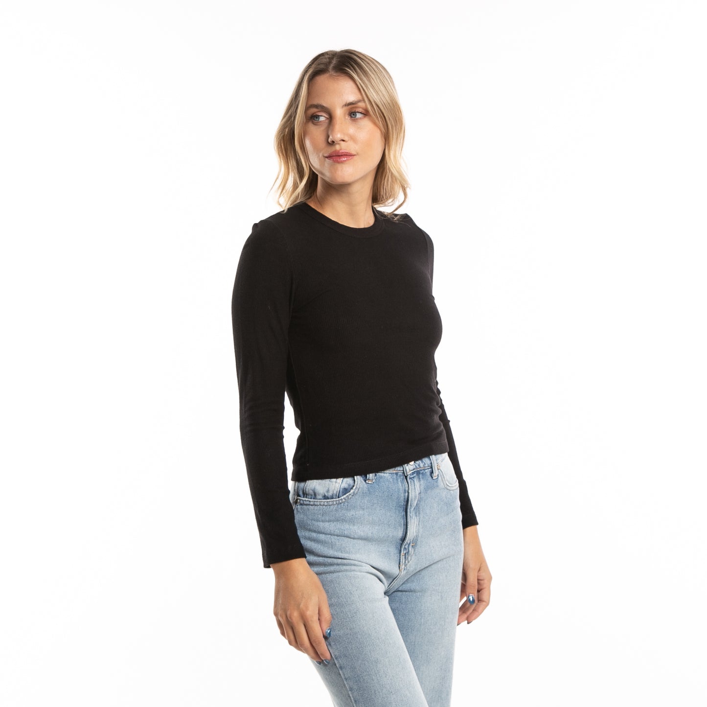Remera Rusty Charis Ribbed Top Rusty