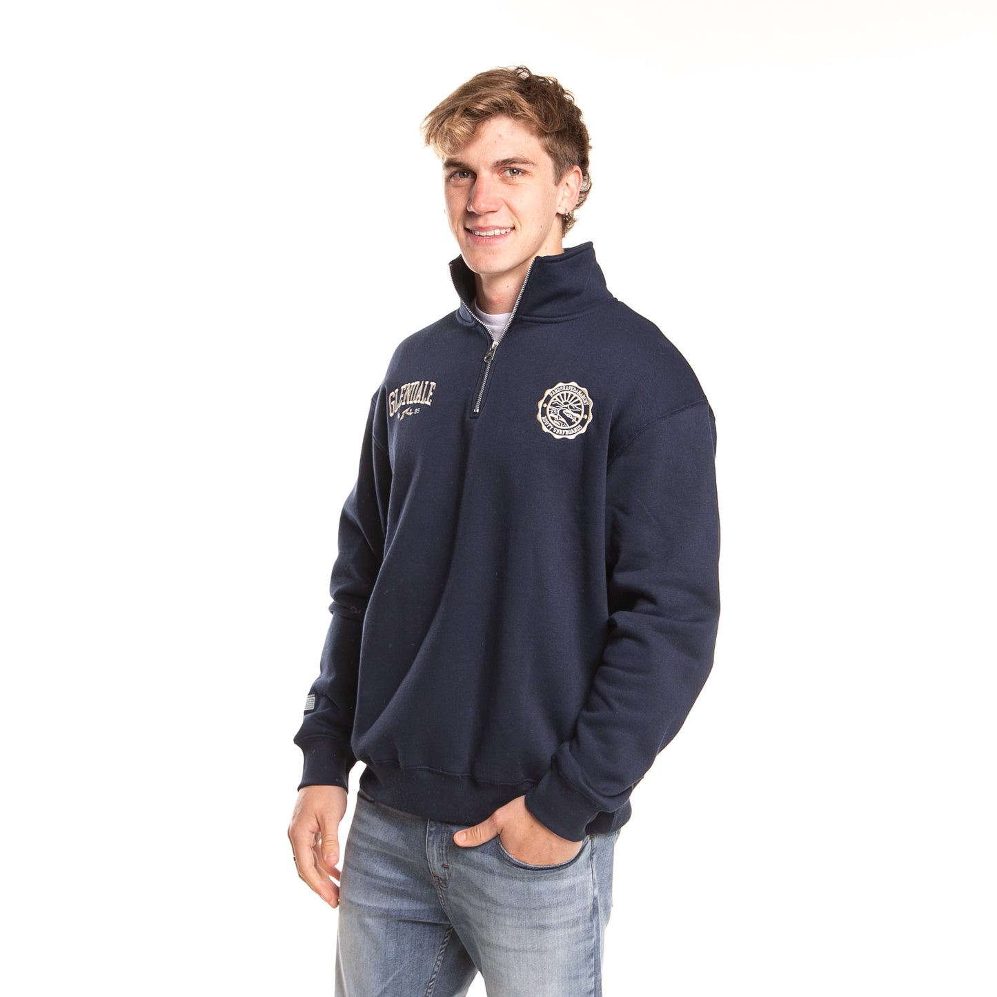 Buzo Rusty Glendale 1/4 Zip Crew