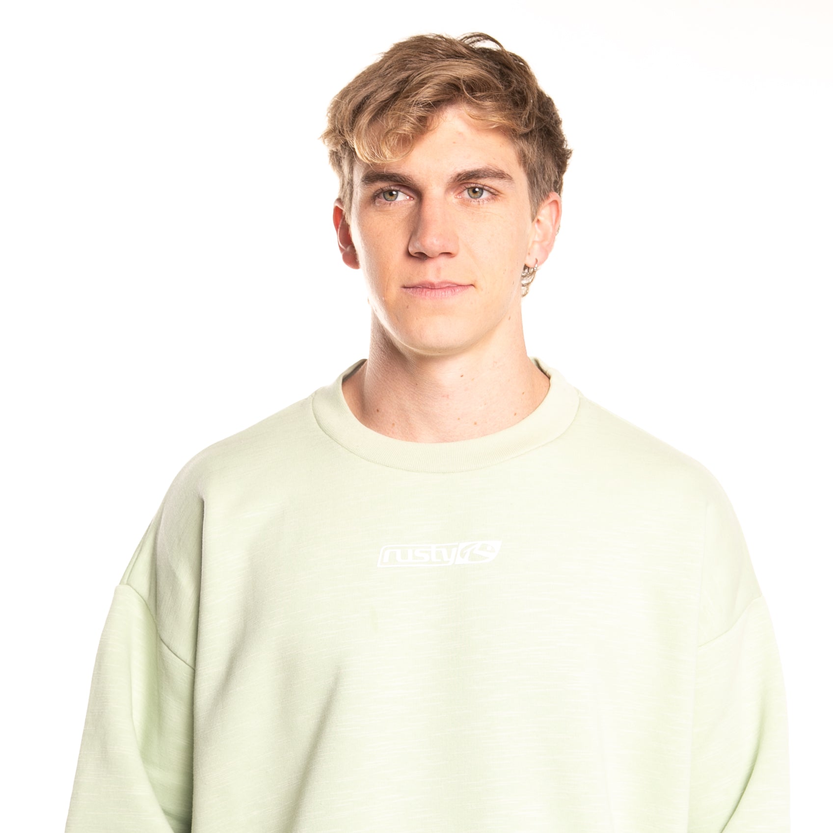 buzo_rusty_leiden_crew_unisex_celadon_green#TU#CELADON GREEN