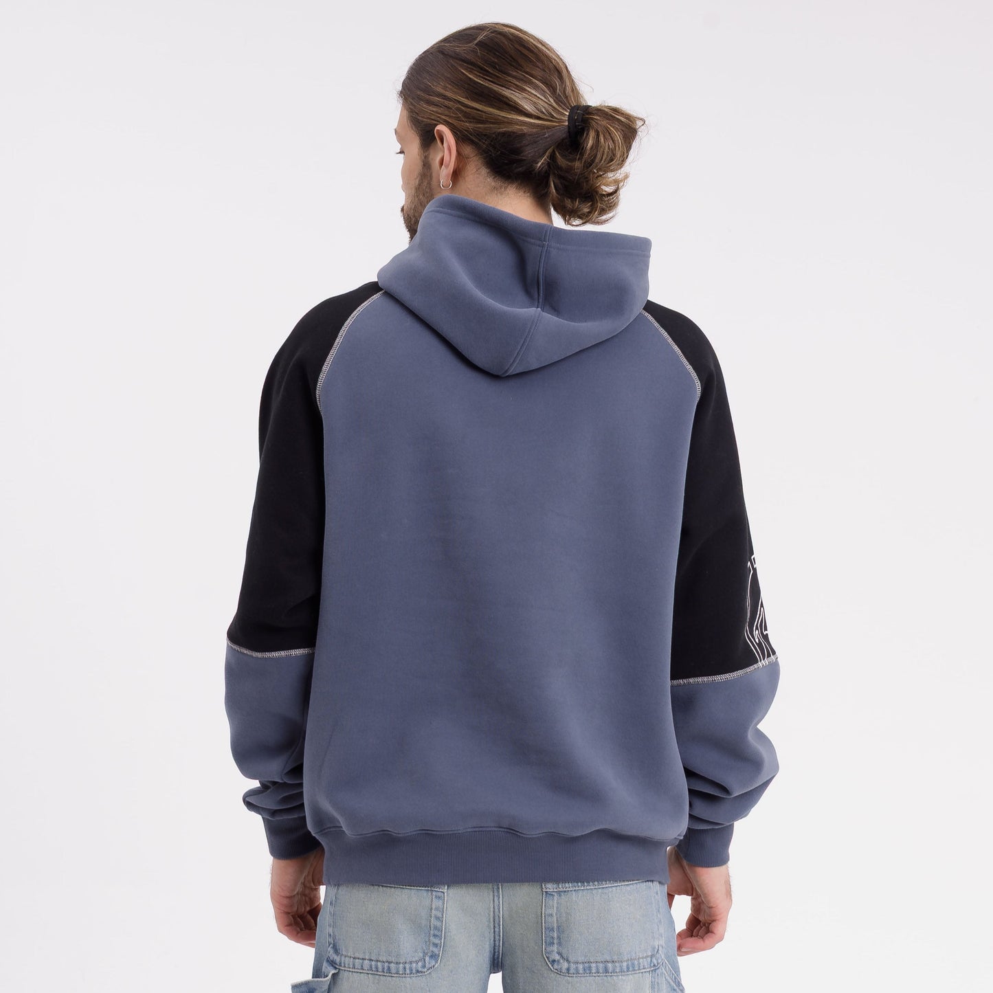 Canguro Rusty Incognito Hooded Fleece* China Blue