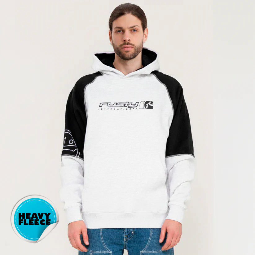 Canguro Rusty Incognito Hooded Fleece* Ecru Marle