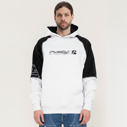 Canguro Rusty Incognito Hooded Fleece* Ecru Marle