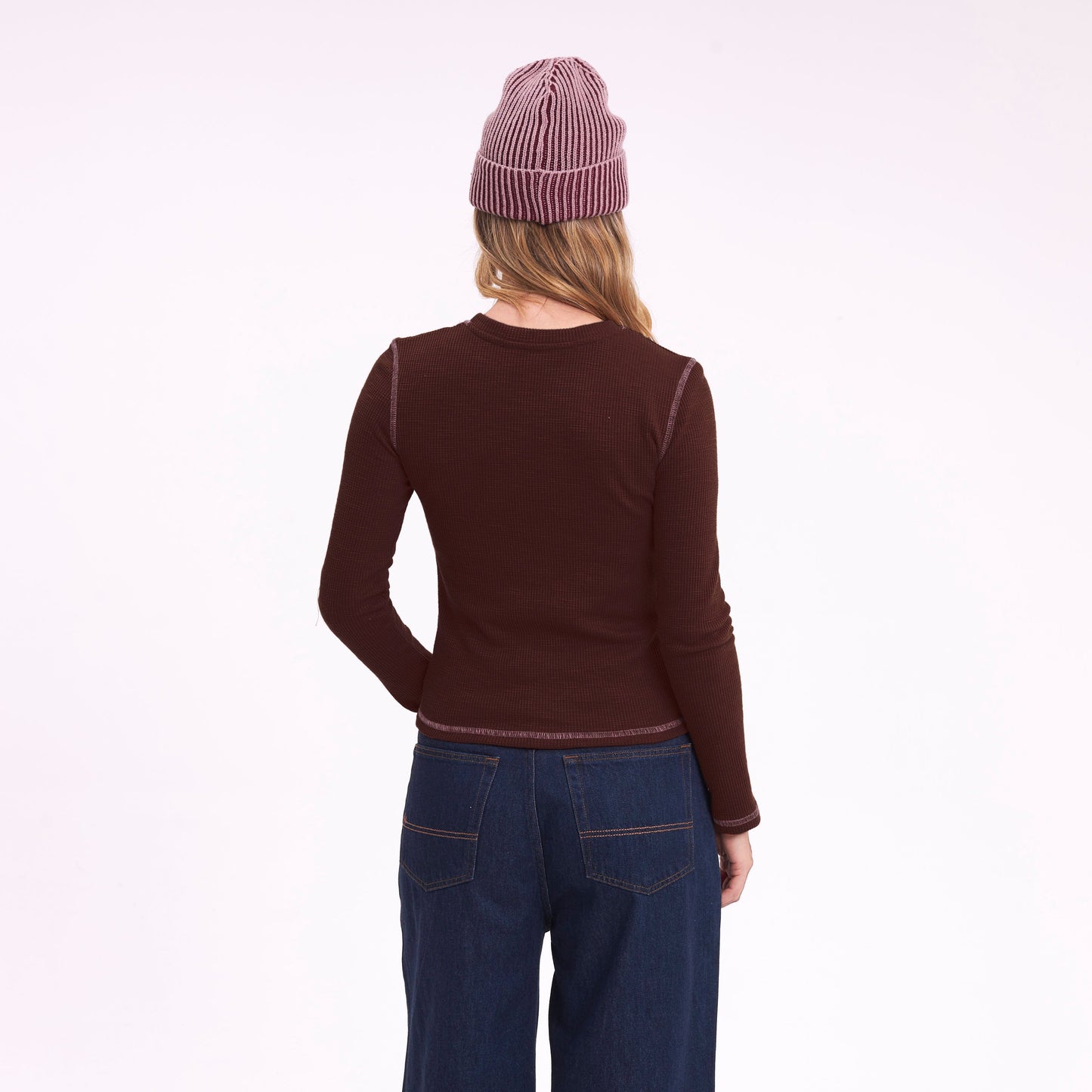 Remera Ml Rusty In My Place Fitted Ls Tee Chestnuit