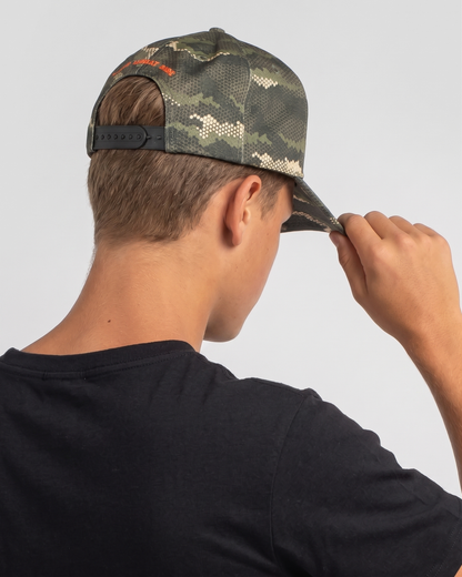 Gorra Rusty Invisible Touch Snapback Cap Jr Camo