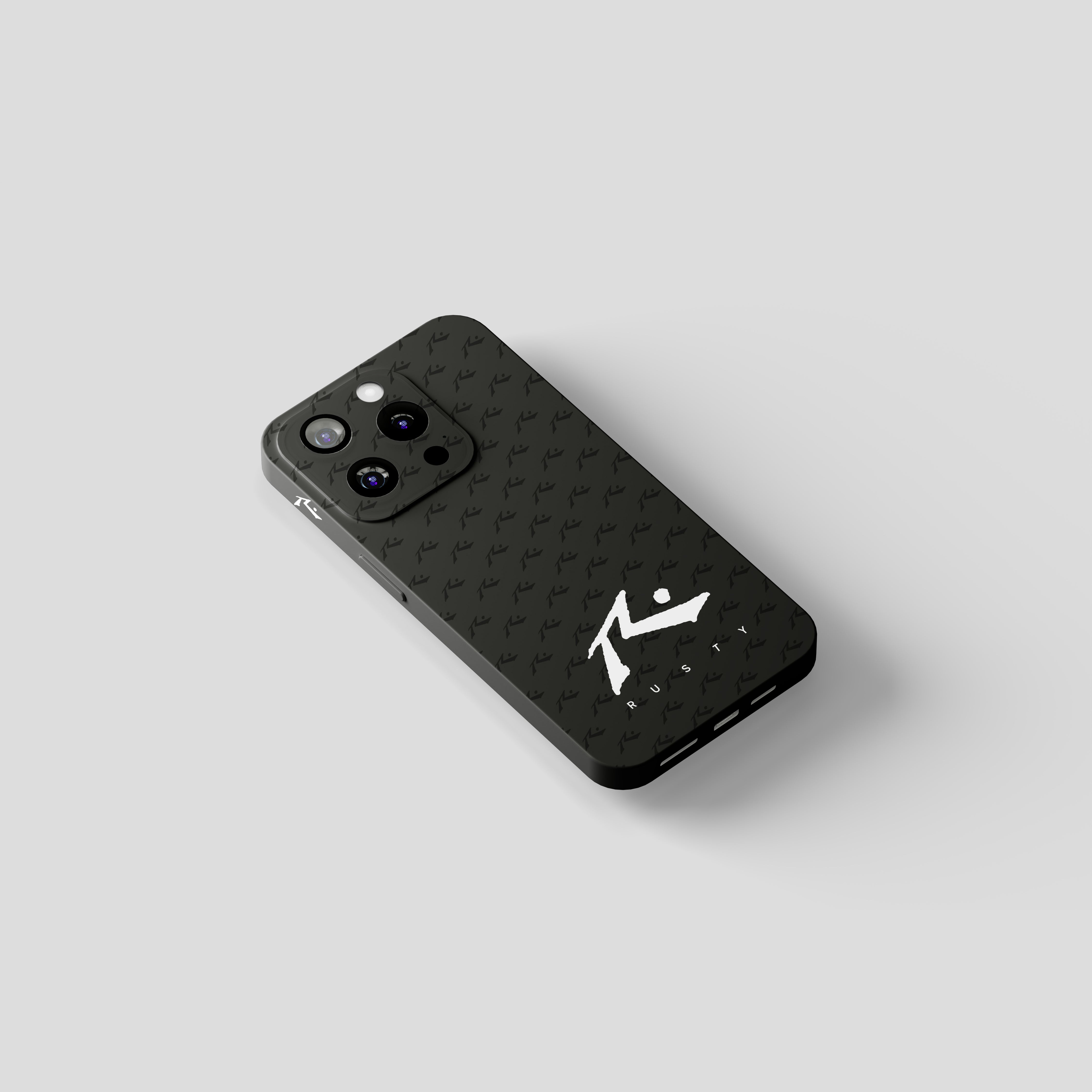 Funda Celular Rusty Iphone 15 Pro Case Black