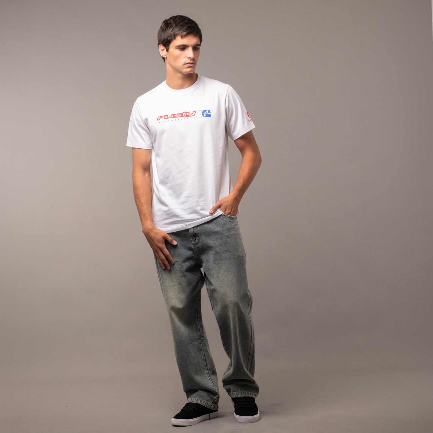 Remera Rusty Jetsetter White