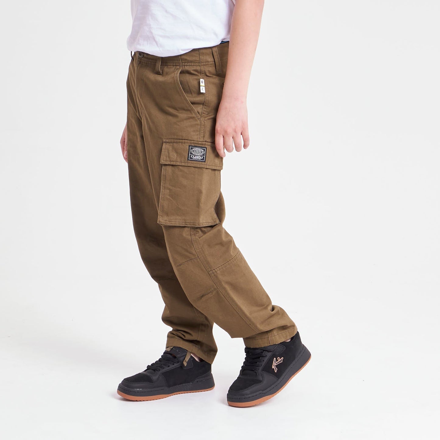 Pantalon Rusty Jonestown Twill Cargo Pant Jr Army