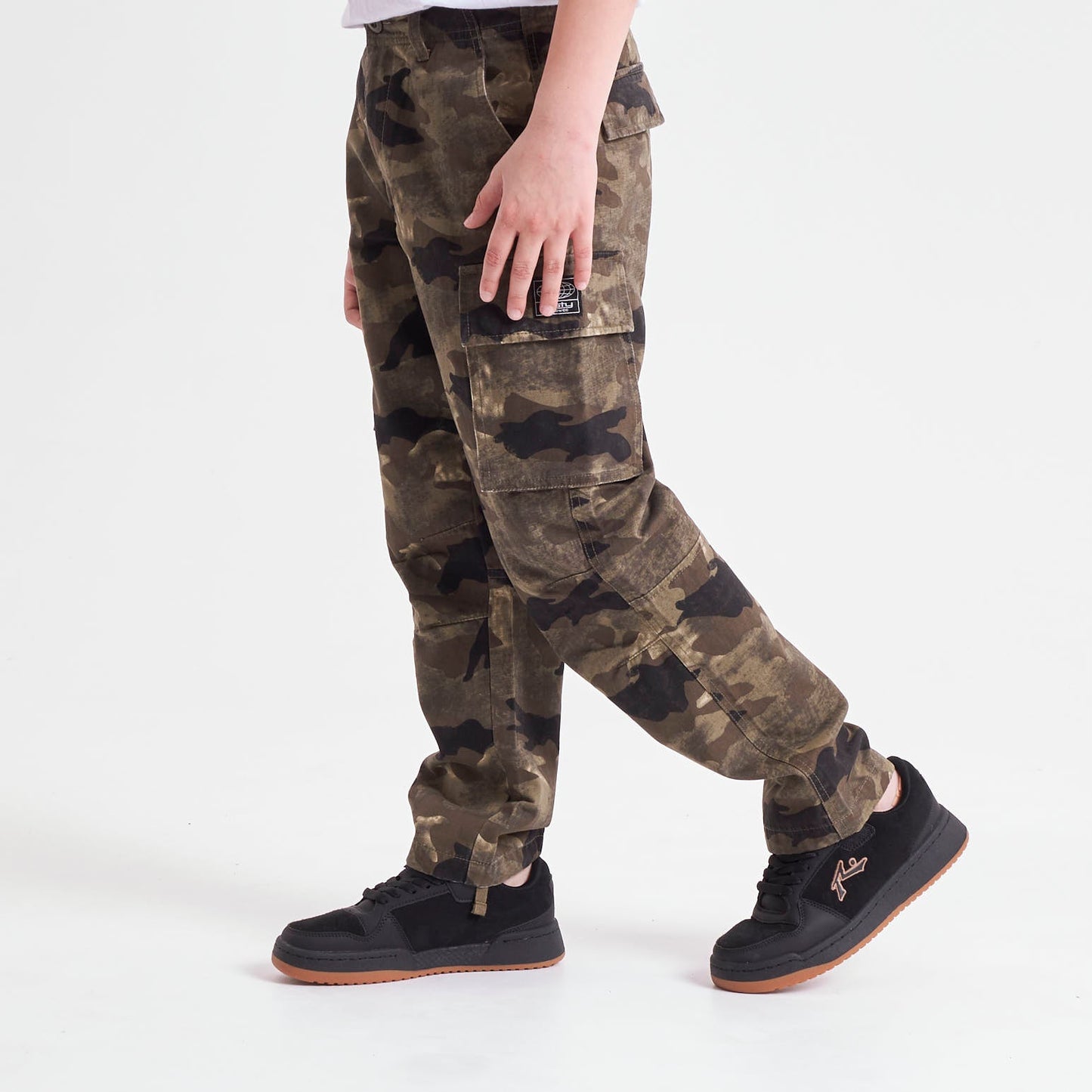 Pantalon Rusty Jonestown Twill Cargo Pant Jr Camo