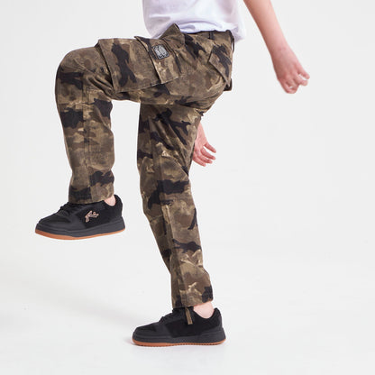Pantalon Rusty Jonestown Twill Cargo Pant Jr Camo