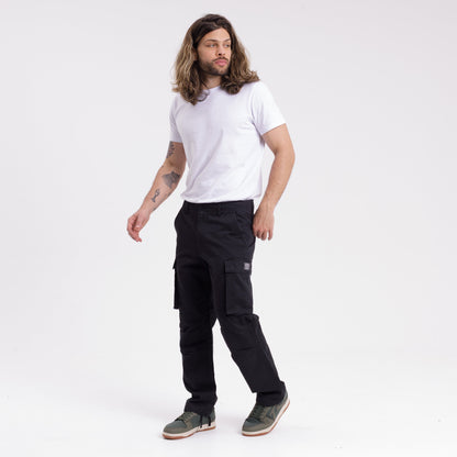 Pantalon Rusty Jonestown Twill Cargo Pant Black