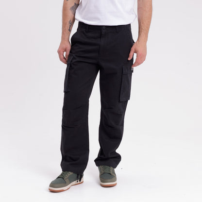 Pantalon Rusty Jonestown Twill Cargo Pant Black