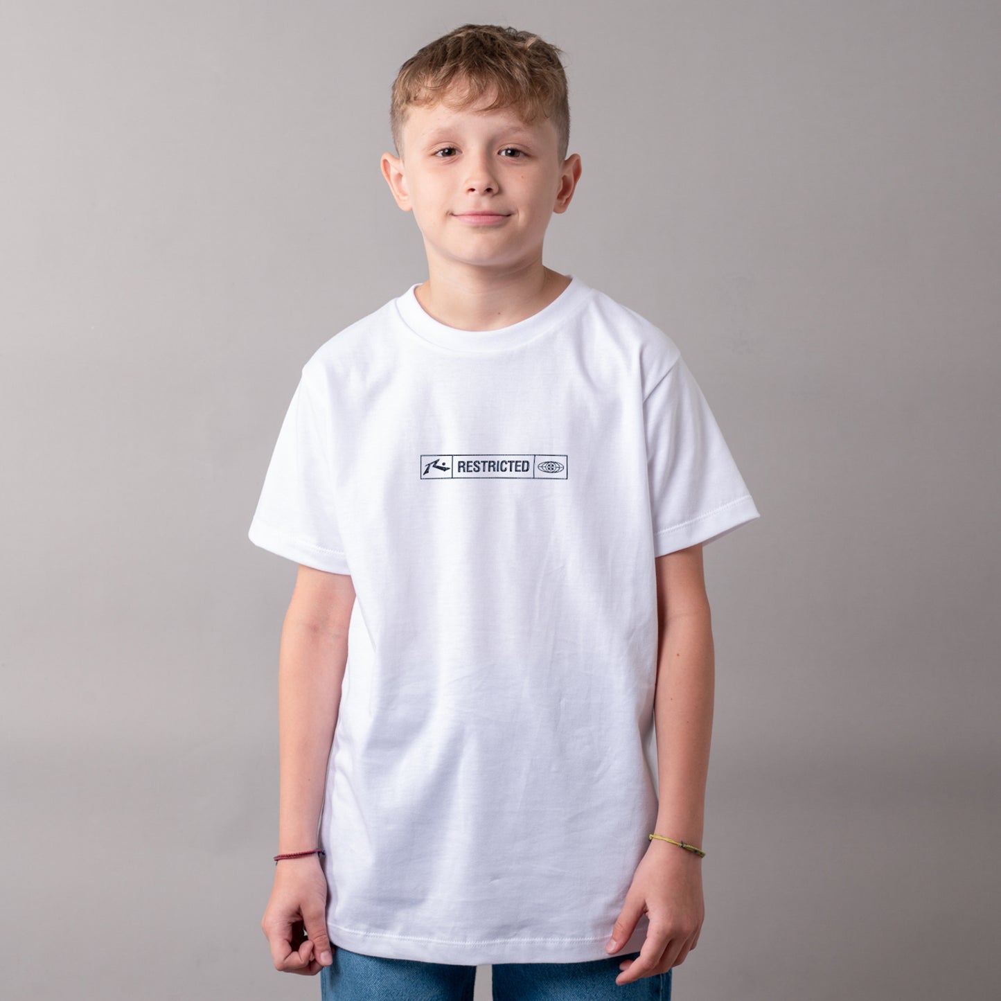 Remera Rusty Restrict Junky Jr White