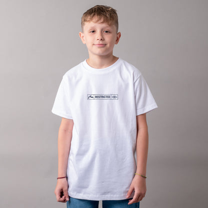 Remera Rusty Restrict Junky Jr White